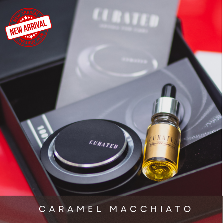 Pebble Dashboard Diffuser - Caramel Macchiato