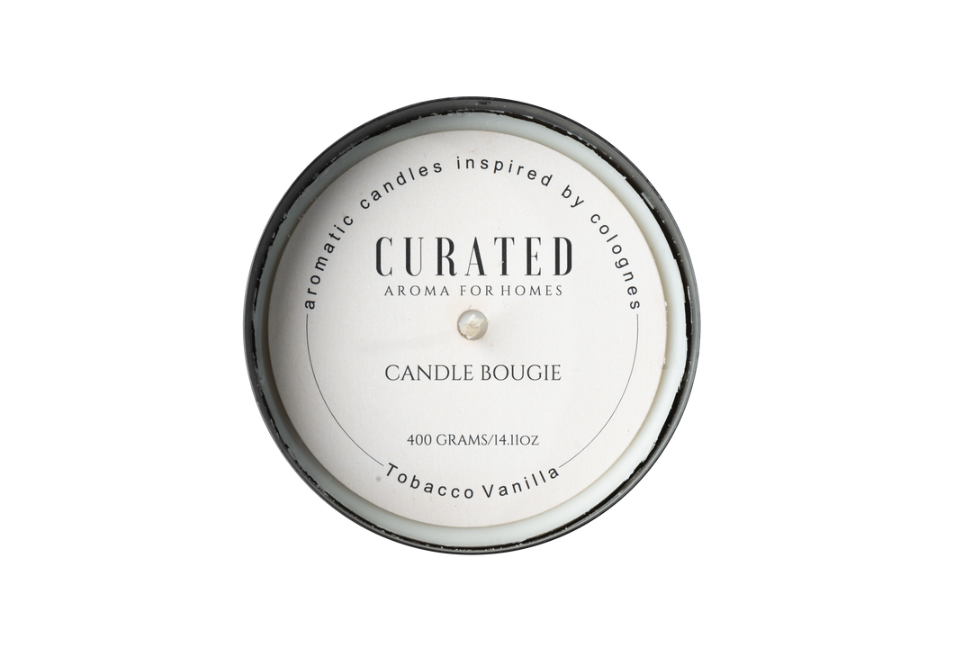 Tobacco Vanilla Inspired - Metal Scented Candle